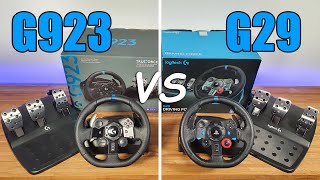 Logitech G923 vs G29 Is It Worth Upgrading [upl. by Everett510]