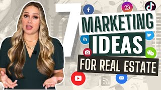 7 Social Media Marketing Ideas for Real Estate Agents [upl. by Ahtael]