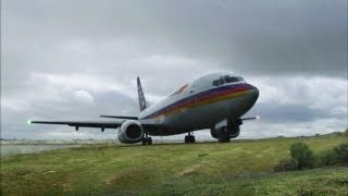 Miraculous Plane Landing on New Orleans Levee [upl. by Drusus]