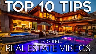 How to Shoot Real Estate Videos  TOP 10 TIPS [upl. by Ennayrb486]