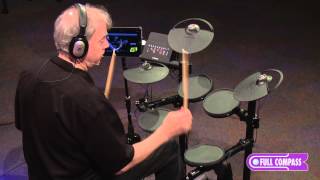 Yamaha DTX450K Electronic Drum Kit Overview  Full Compass [upl. by Aikar]