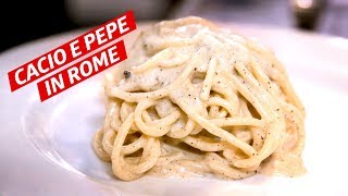 How Cacio e Pepe Became an Iconic Roman Dish — Dining on a Dime International [upl. by Nahtiek916]