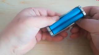 How To Roll A Cigarette Using Rizla Cigarette Roller Machine [upl. by Nivlem]