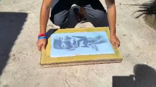 How to make a Photographic Silkscreen Printing [upl. by Notnil]