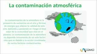 La contaminación atmosférica [upl. by Ygiaf]