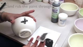 How to use silkscreens on ceramics [upl. by Alasteir580]