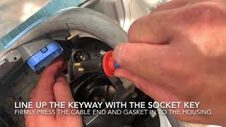 MAYTRONICS Dolphin S200 Swivel Cable Replacement And Impeller Cleaning [upl. by Aynwad]