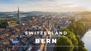 Bern Switzerland in 4k  Views from above of this beautiful city  Switzerland Travel [upl. by Unam]