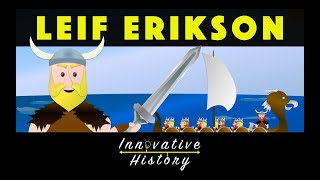 Leif Erikson  Leif Erikson Day History Cartoon [upl. by Ajile]