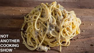 how to make REAL CACIO E PEPE like they do in ROME [upl. by Goodden]