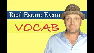 Vocabulary Terms from the Real Estate Exam  PrepAgent [upl. by Zaneski]