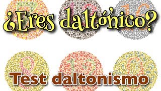 Test de daltonismo en Directo [upl. by Addia]