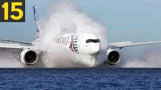 15 DANGEROUS Plane Landings  Great Pilots [upl. by Simon]