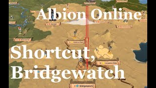 Albion Online  Caerleon to Bridgewatch fast almost safely [upl. by Seibold282]