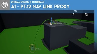 Unreal Engine 4 Tutorial  AI  Part 12 Nav Link Proxy [upl. by Graham]