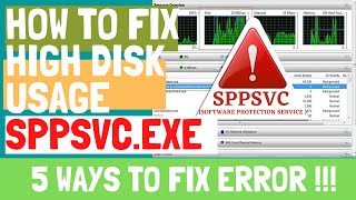 Sppsvcexe Microsoft software platform service high cpu usage 5 method to fix [upl. by Inavoj]