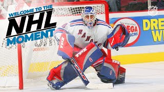 Welcome to the NHL Moment Henrik Lundqvist [upl. by Dulcle914]