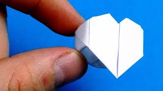 Origami Heart Ring  Instructions [upl. by Larner]