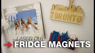 DIY Fridge Magnets  Laser Cut Fridge Magnets  Trotec [upl. by Sunny]