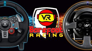 Thrustmaster vs Logitech Racing Wheel Reviews [upl. by Cirre]