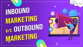 Difference Between Inbound Marketing amp Outbound Marketing  Explained in Hindi 3 [upl. by Marlowe]