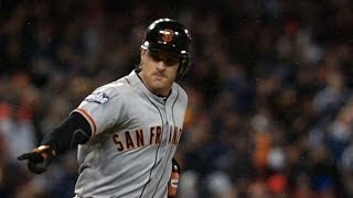 2012 WS Gm4 Giants get winning run in 10th [upl. by Ettenauq]