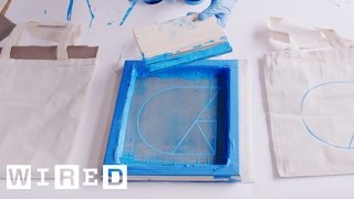 DIY How To Burn a Silkscreen and Print at Home [upl. by Ozneral]