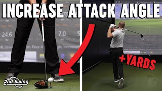 3 Ways To Increase Attack Angle  Golf Club Fitting Tips [upl. by Hubbard846]