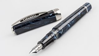 Visconti Opera Blue Typhoon Fountain Pen Review [upl. by Icam466]