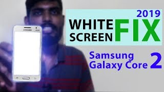 How to fix WHITE screen on Samsung Smartphones  Samsung Galaxy Core 2 SMG355H [upl. by Girardi]