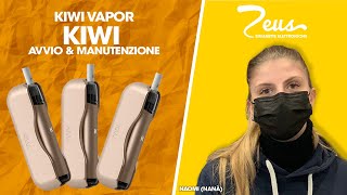 KIWI VAPOR  KIWI Avvio amp Manutenzione [upl. by Ivan]