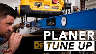 Thickness Planer Tune Up and Maintenance [upl. by Srini951]