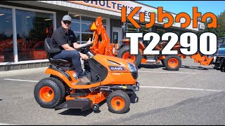 KUBOTA T2290 LAWN MOWER [upl. by Atcele]