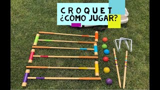 Croquet ¿Cómo jugar al Croquet JDA [upl. by Uht]