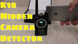 Testing the K18 hidden camera detector [upl. by Audris]