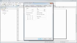 Adjusting ArcMap page layout [upl. by Martynne]