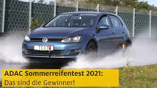 ADAC Sommerreifentest 2021 Das sind die Gewinner [upl. by Romanas]