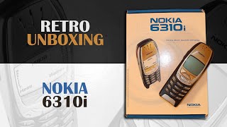 Nokia 6310i 2002  Retro unboxing and review First Nokia Bluetooth phone [upl. by Ayanaj]