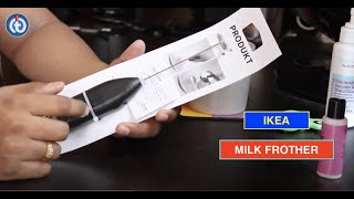 IKEA MILK FROTHER Review amp Battery Installation [upl. by Rhiana]