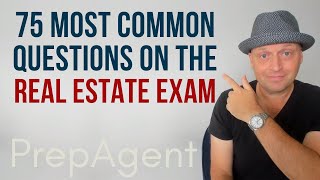 75 Most Common Questions on the Real Estate Exam 2023 [upl. by Clea402]