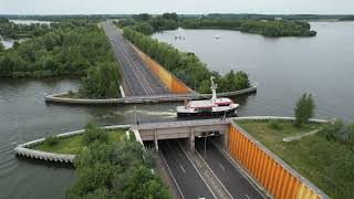 The Valwemeer aqueduct amzingbridges [upl. by Abraham]