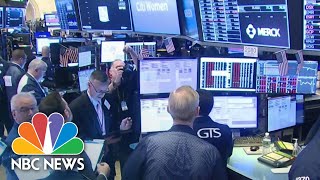 Stock Trading Halted After Markets Plunge At Market Open  NBC News [upl. by Brina322]