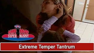 Extreme Temper Tantrum At Bedtime  Supernanny [upl. by Duj]