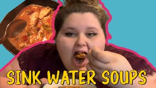 Sinkwater soup MUKBANGS and cooking by Amberlynn Reid [upl. by Ennairej]