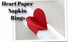 How To Make Napkin Rings With Paper [upl. by Malilliw480]