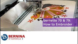 How to use an Embroidery Machine [upl. by Aluap]