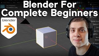 Blender Complete Beginner Tutorial Series  Introduction Updated Tutorial Link in Description [upl. by Placidia72]