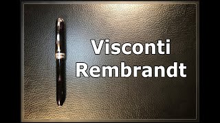 Visconti Rembrandt Fountain Pen Review and Comparison to Visconti Van Gogh [upl. by Stein]