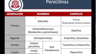 Antibióticos  Beta Lactamicos [upl. by Lrem]