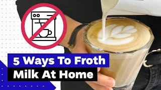 How To Froth Milk At Home Best Milk Frothers Review [upl. by Duax]